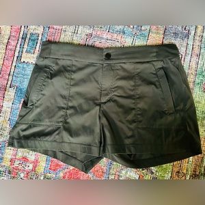 Olive Athleta shorts size 12